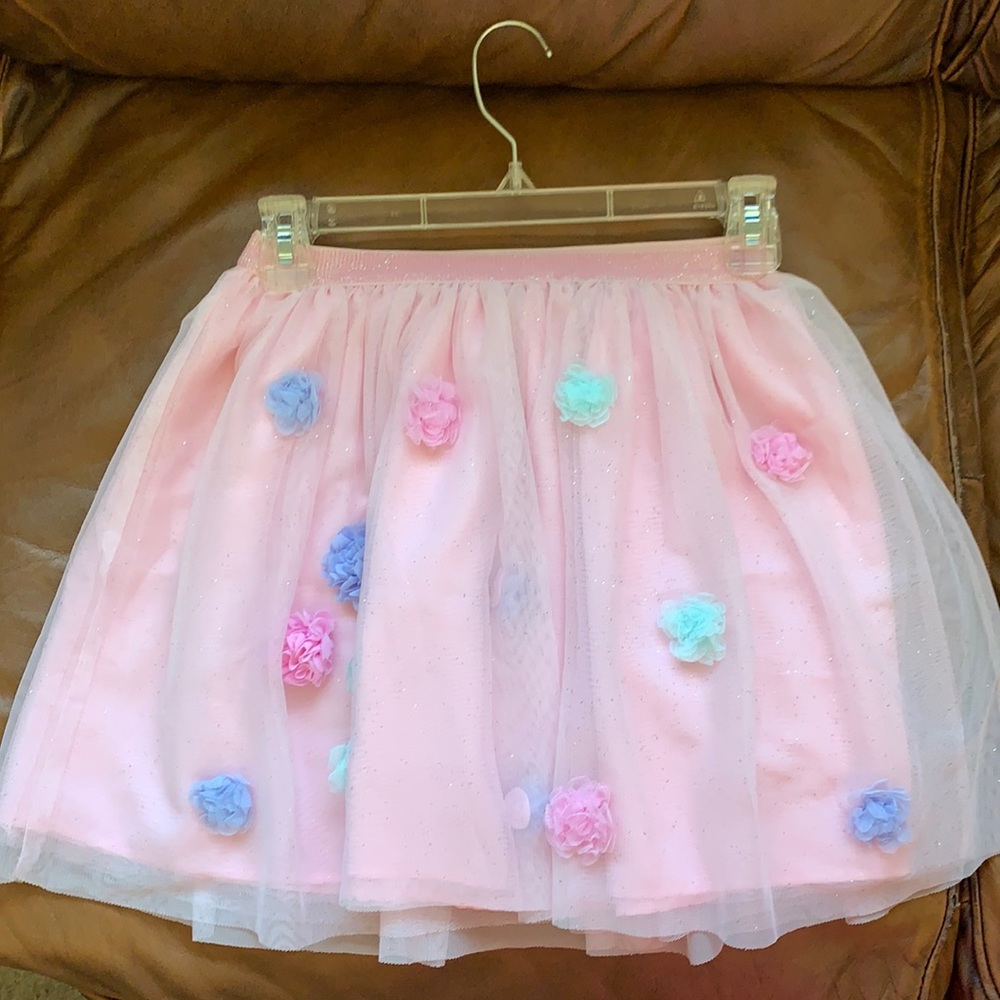 Sweet girls pink skirt